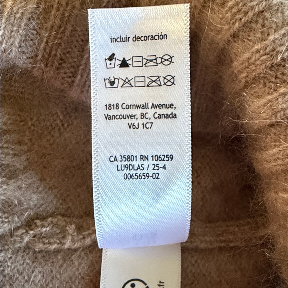 🆕 LULULEMON Fuzzy Cashmere Beanie Heathered Nutmeg NWT - Picture 11 of 15